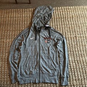 Women’s Buffalo Braves zip up hoodie Grey Size XS